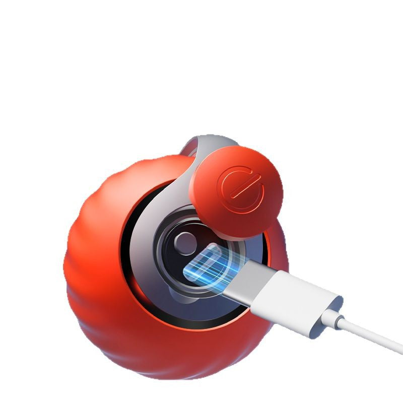 Automatic Interactive Cat Toy Ball with Feather