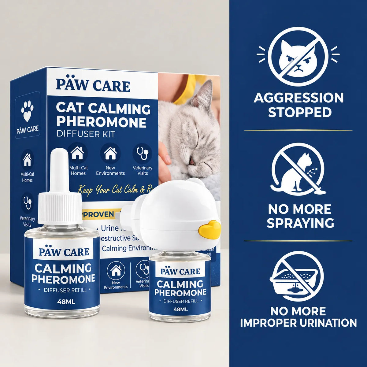 Cat Calming Diffuser (CA Plug)