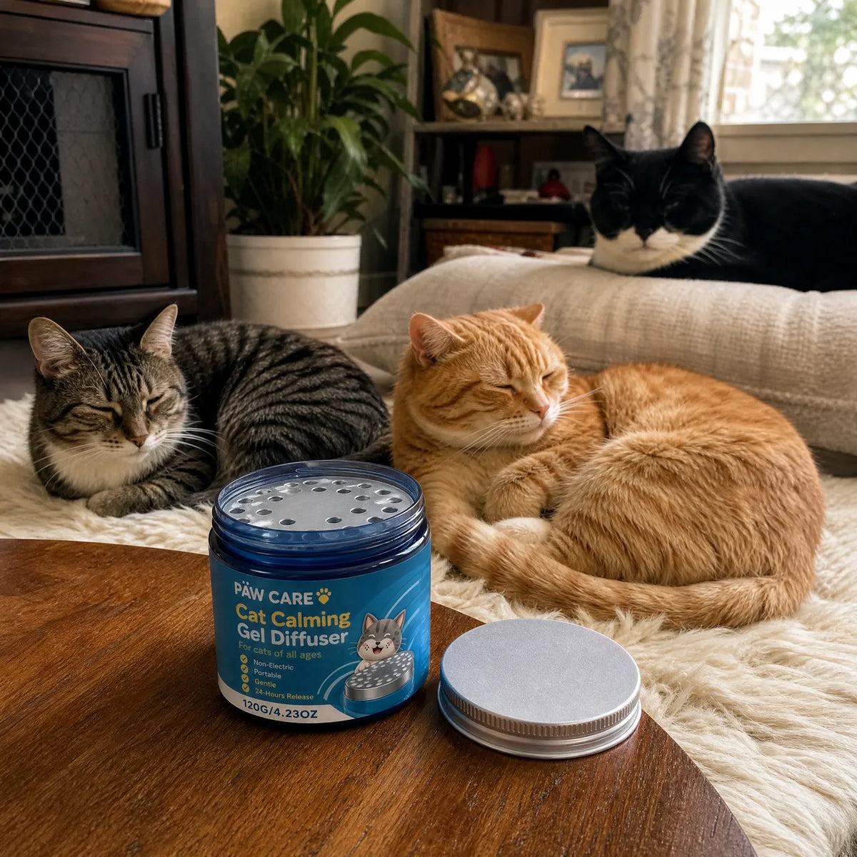 Cordless Cat Calming Pheromone Gel